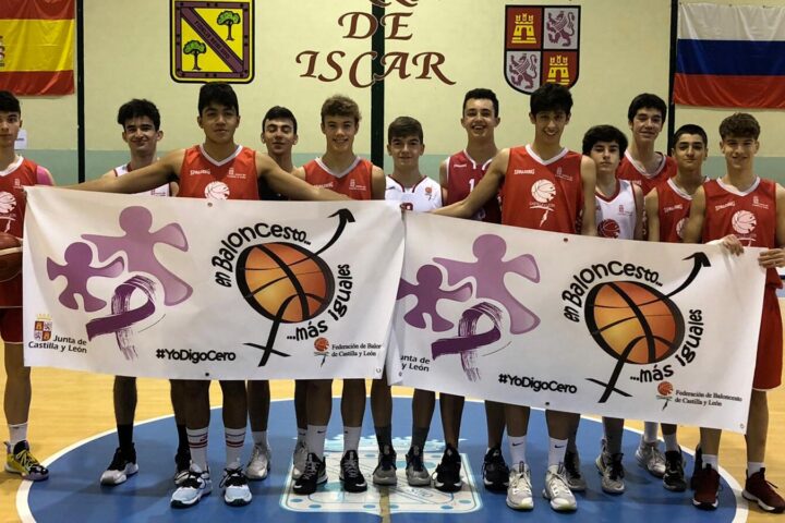 Nueve miembros del Pucela Basket, con las selecciones de Castilla y León